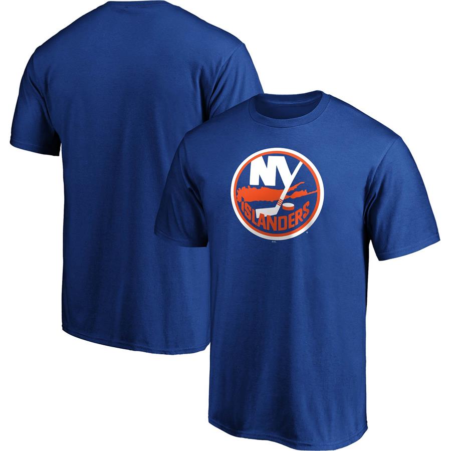 New York Islanders Fanatics Branded Team Primary Logo T-Shirt - Royal