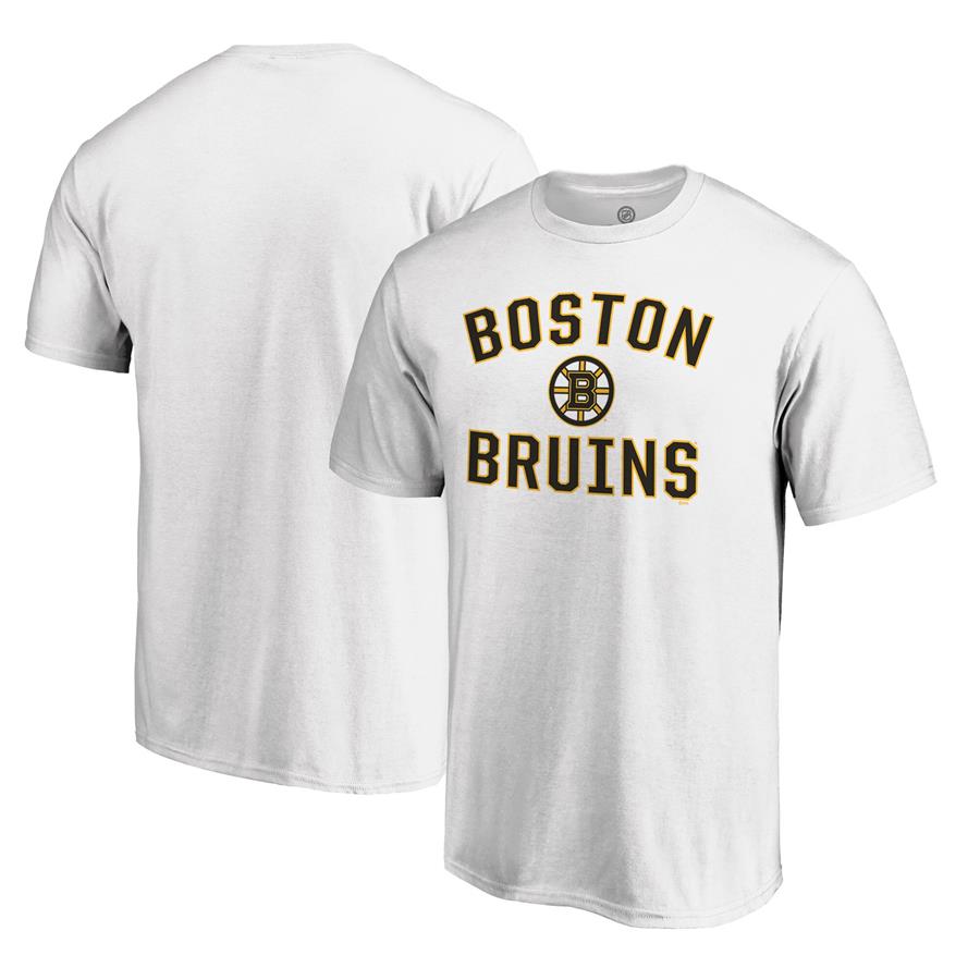 Boston Bruins Fanatics Branded Team Victory Arch T-Shirt - White