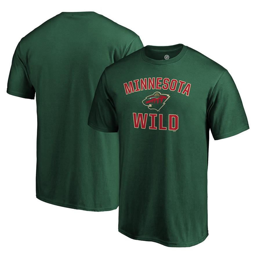 Футболка Minnesota Wild Fanatics Branded Team Victory Arch (зелёный)
