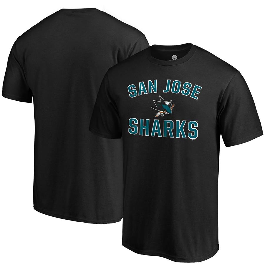 Футболка San Jose Sharks Fanatics Branded Team Victory Arch (чёрный)