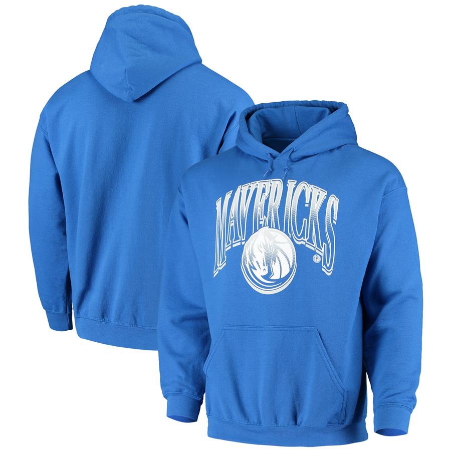 Dallas Mavericks Junk Food Hometown Pullover Hoodie - Royal