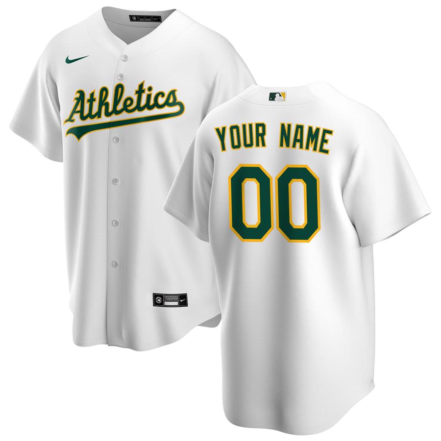Джерси Oakland Athletics Nike Home Replica Custom (белый)