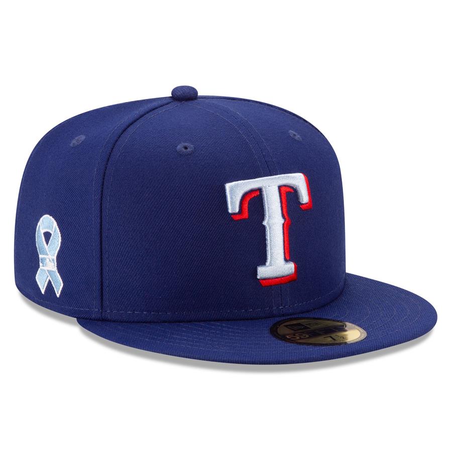 Texas Rangers New Era 2021 Father's Day On-Field 59FIFTY Fitted Hat - Royal