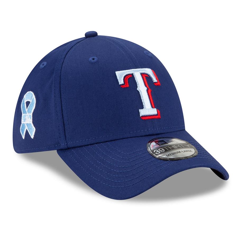 Texas Rangers New Era 2021 Father's Day 39THIRTY Flex Hat - Royal