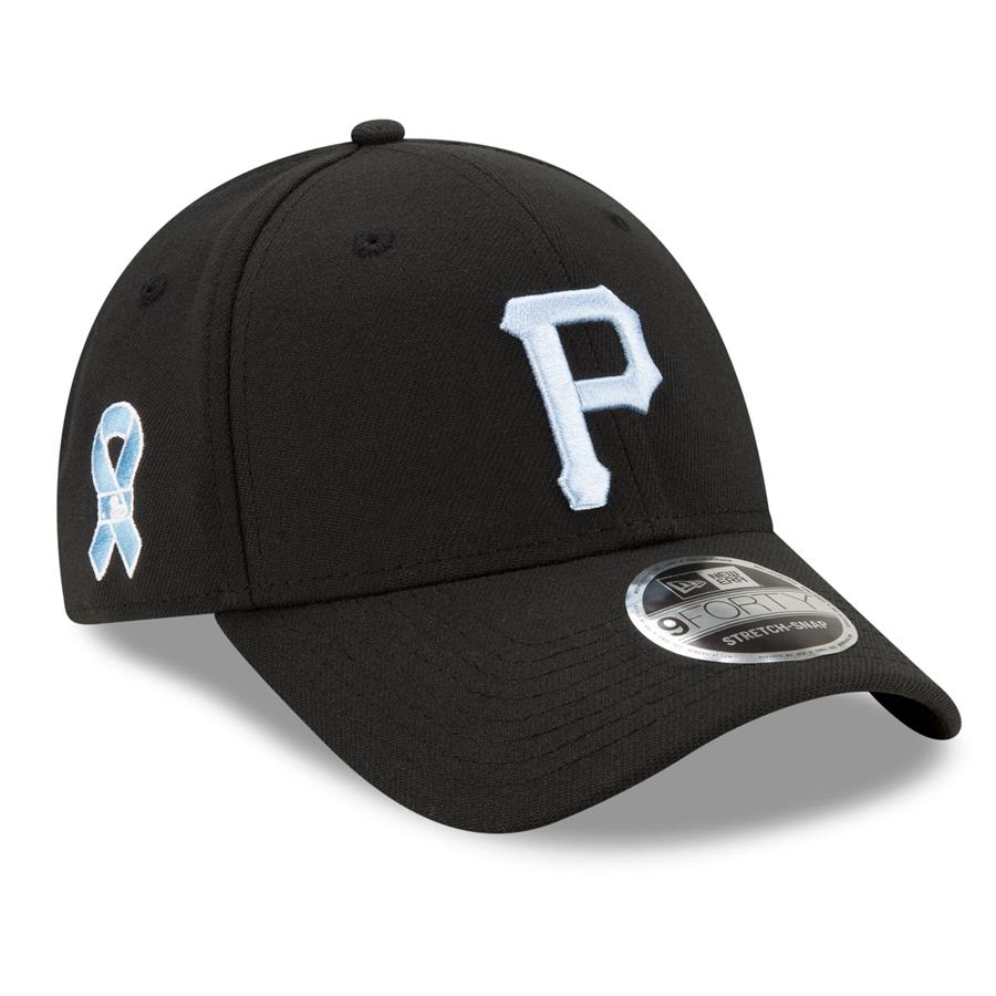 Pittsburgh Pirates New Era 2021 Father's Day 9FORTY Adjustable Hat - Black