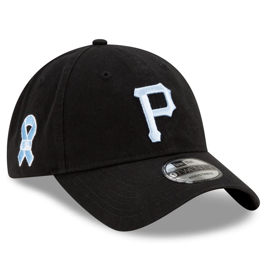 Pittsburgh Pirates New Era 2021 Father's Day 9TWENTY Adjustable Hat - Black