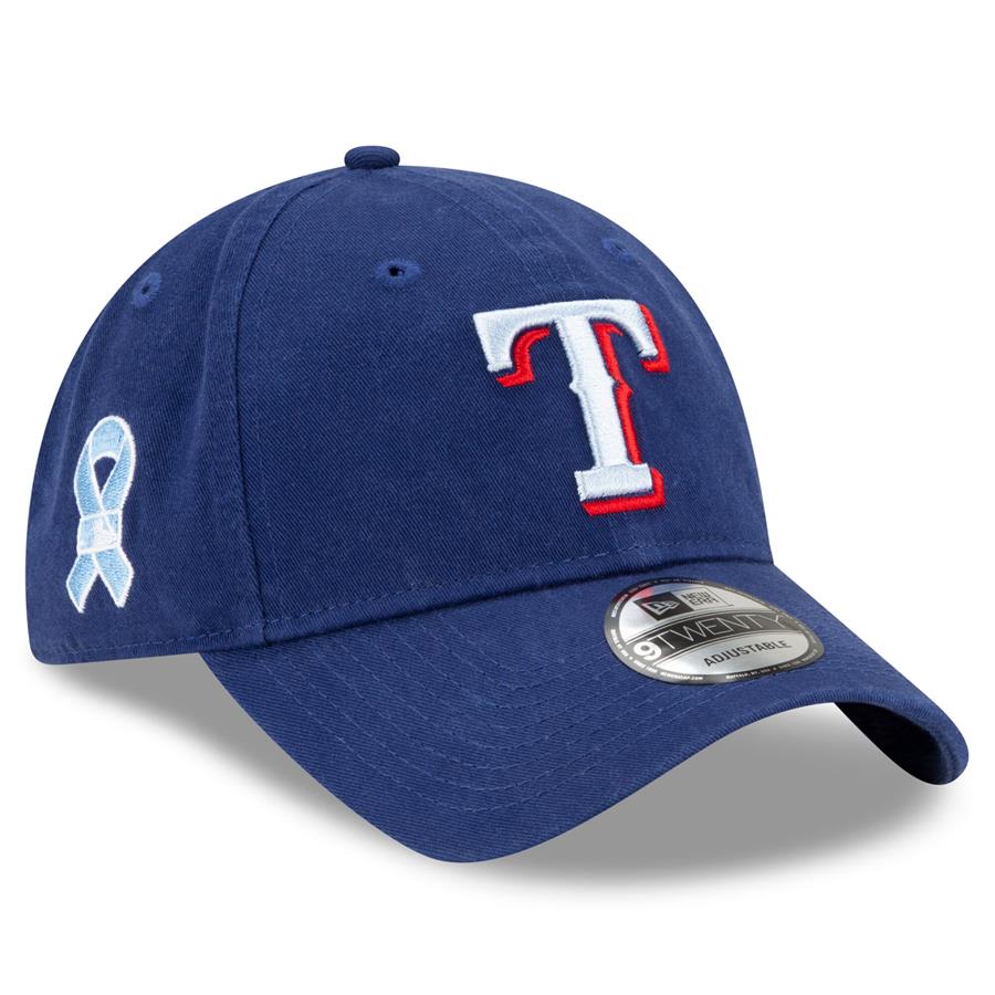 Texas Rangers New Era 2021 Father's Day 9TWENTY Adjustable Hat - Royal