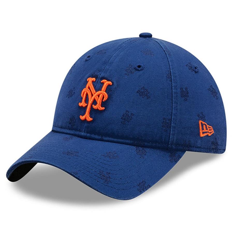 New York Mets New Era Women's Scatter Core Classic 9TWENTY Adjustable Hat - Royal