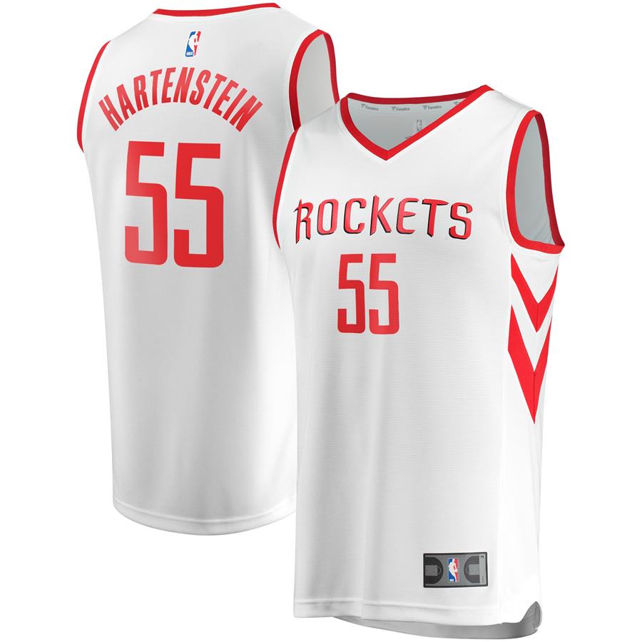 Isaiah Hartenstein Houston Rockets Fanatics Branded Fast Break Replica Player Jersey - Association Edition - White