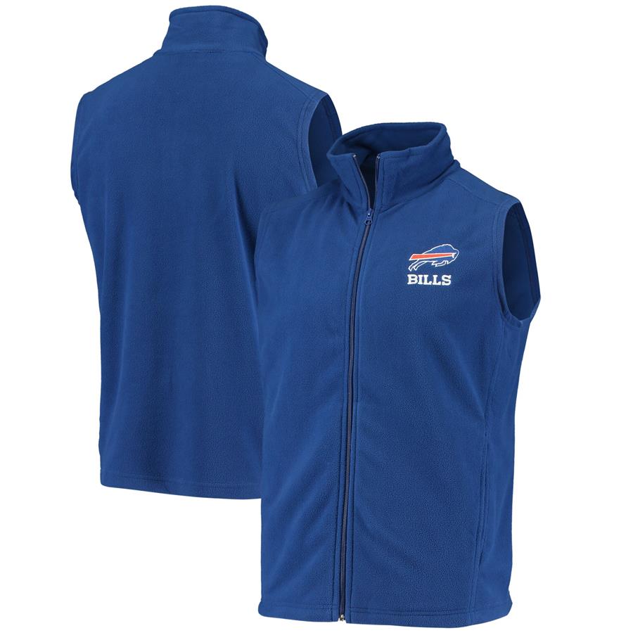 Buffalo Bills Houston Fleece Full-Zip Vest - Royal