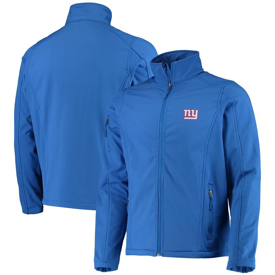 Куртка на молнии New York Giants Dunbrooke Sonoma Softshell (синий)