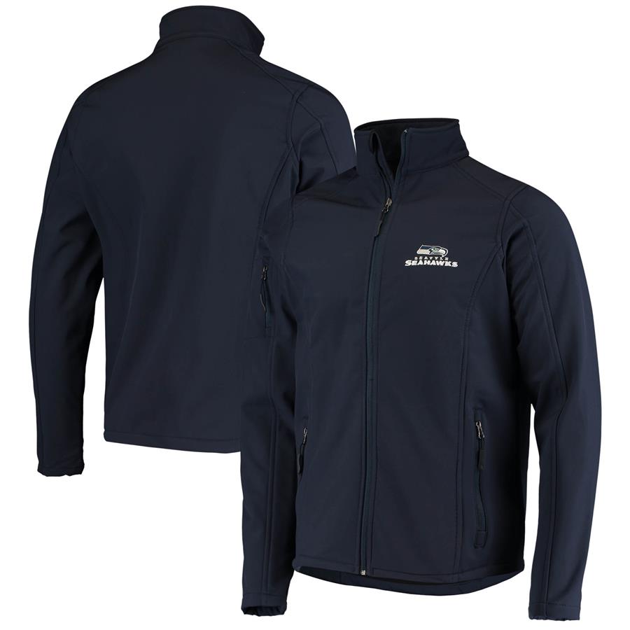Куртка на молнии Seattle Seahawks Dunbrooke Sonoma Softshell (тёмно-синий)