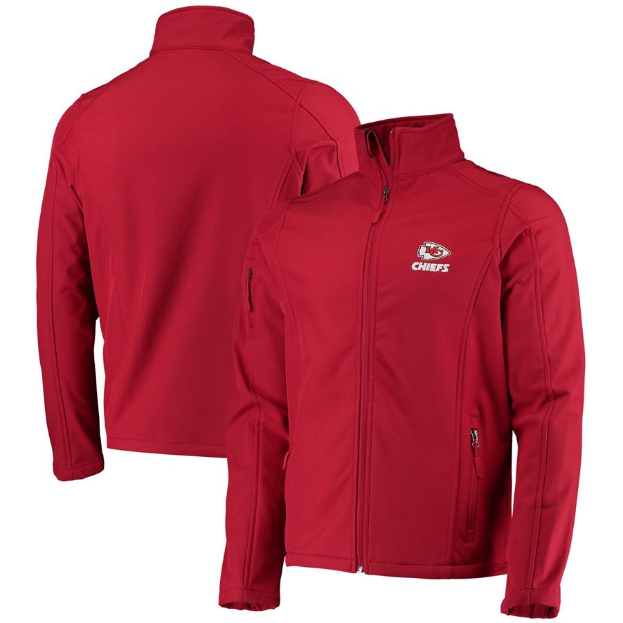 Kansas City Chiefs Dunbrooke Sonoma Softshell Full-Zip Jacket - Red