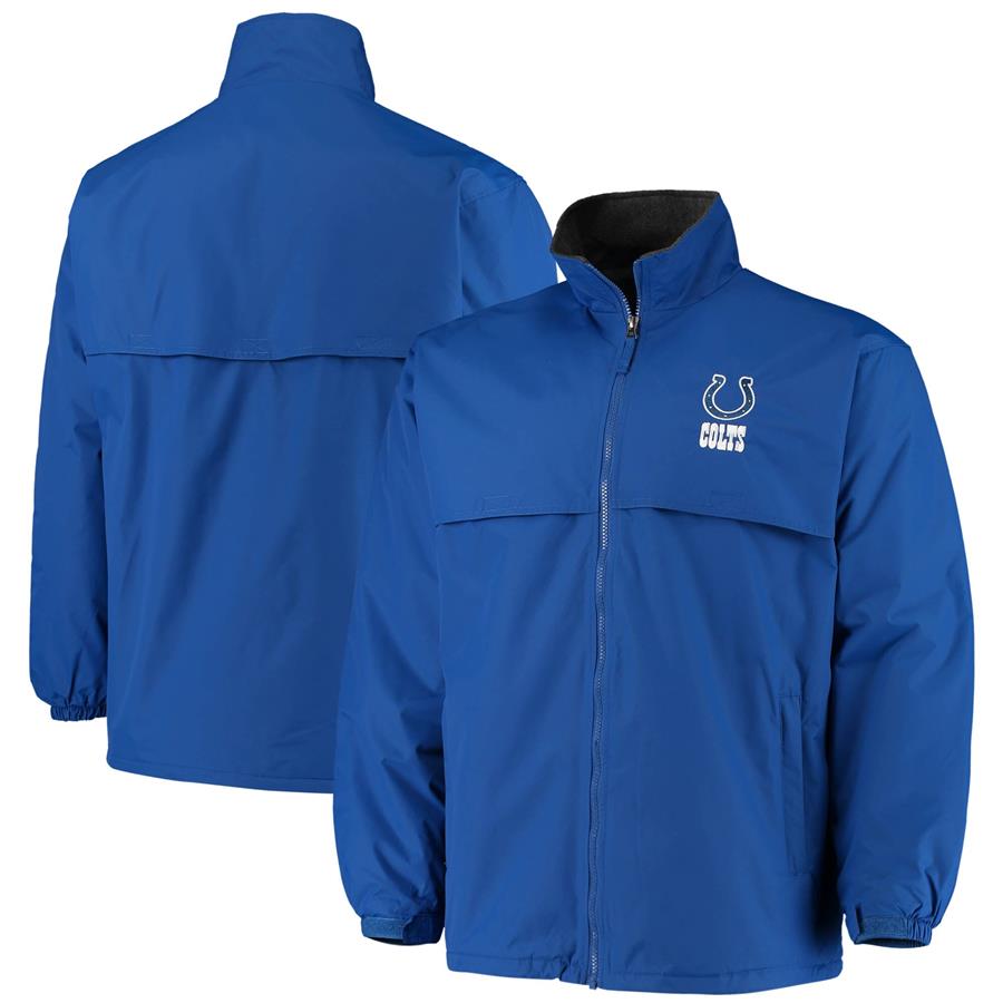 Indianapolis Colts Dunbrooke Triumph Fleece Full-Zip Jacket - Royal