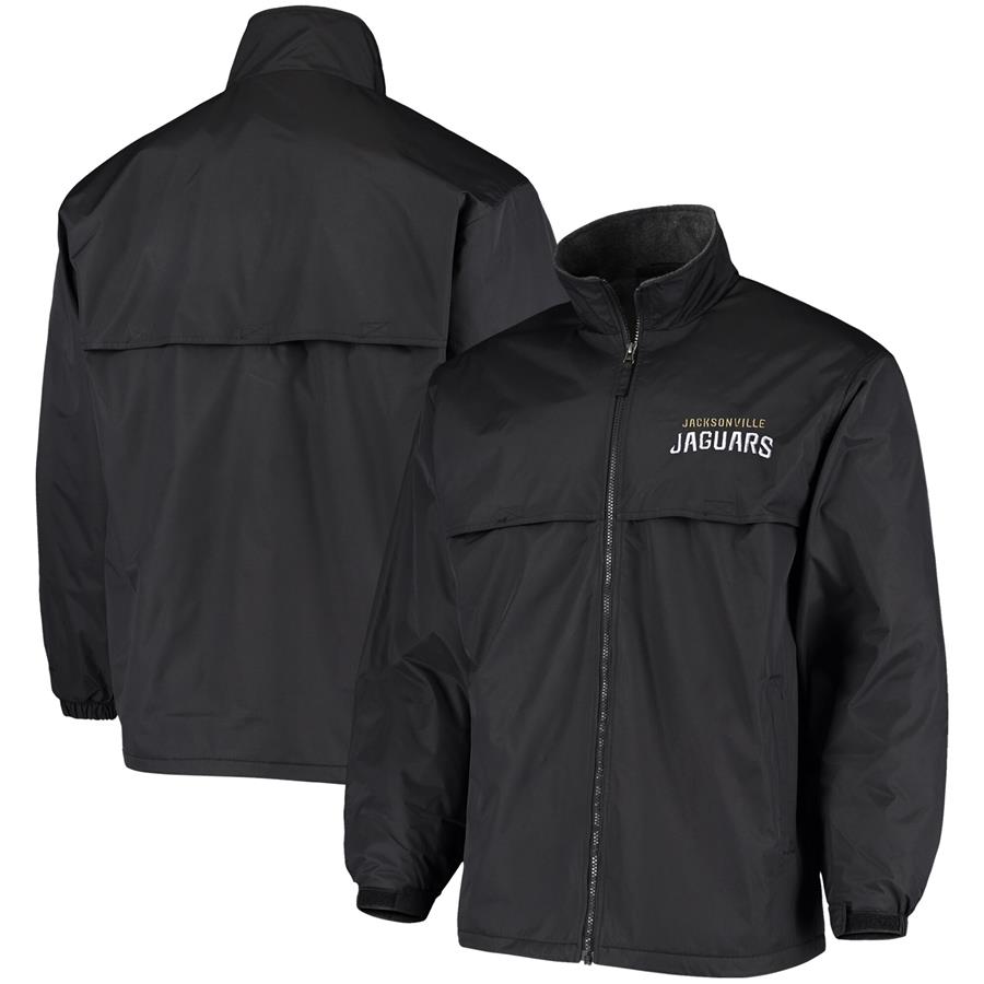 Jacksonville Jaguars Dunbrooke Triumph Fleece Full-Zip Jacket - Black