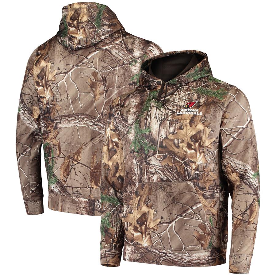 Arizona Cardinals Dunbrooke Circle Champion Tech Fleece Pullover Hoodie - Realtree Camo