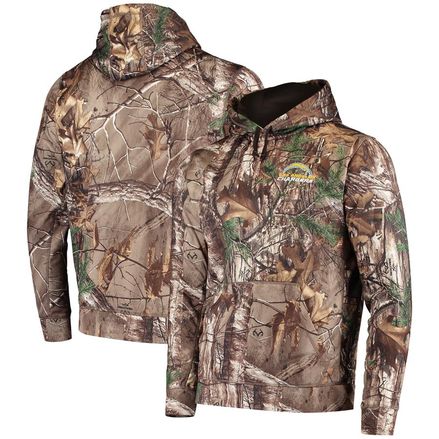 Худи Los Angeles Chargers Dunbrooke Circle Champion Tech Fleece (камуфляж Realtree)