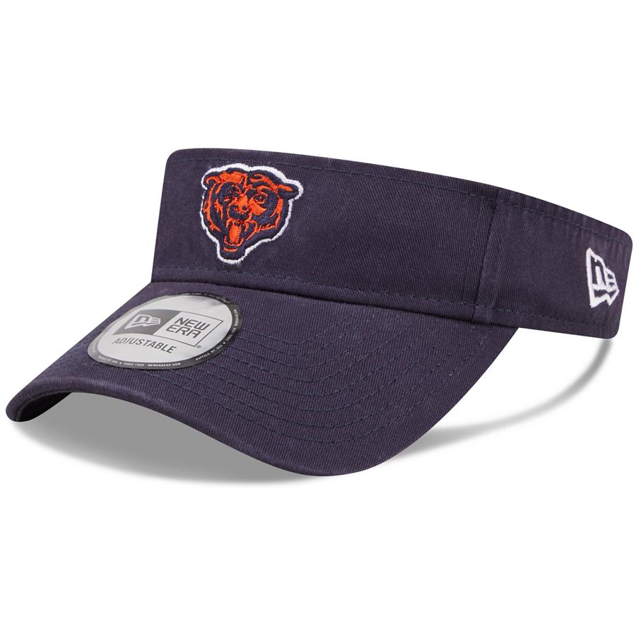 Chicago Bears New Era Adjustable Visor - Navy