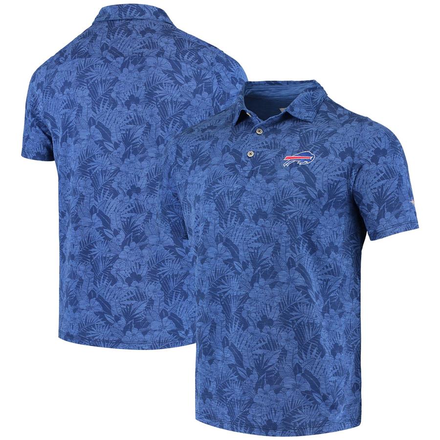 Buffalo Bills Tommy Bahama Sport Palmetto Palms Polo - Royal