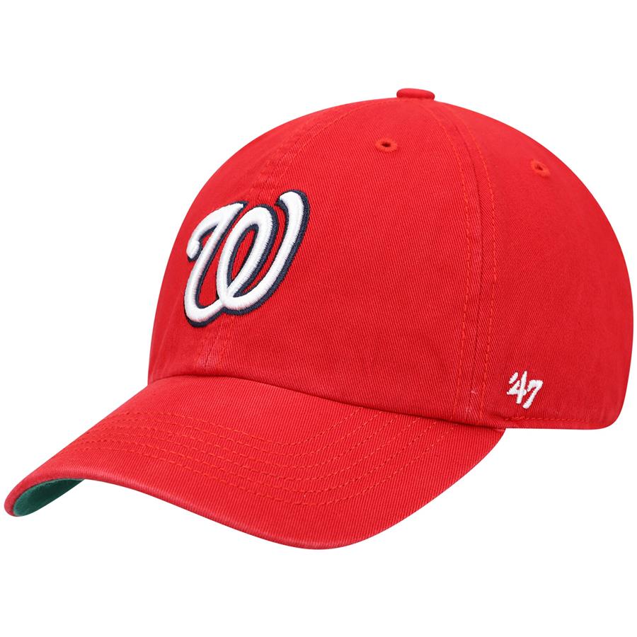 Washington Nationals '47 Team Franchise Fitted Hat - Red