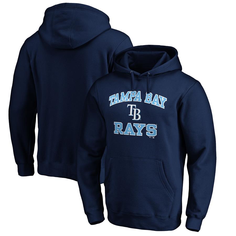 Худи Tampa Bay Rays Fanatics Branded Heart & Soul (тёмно-синий)