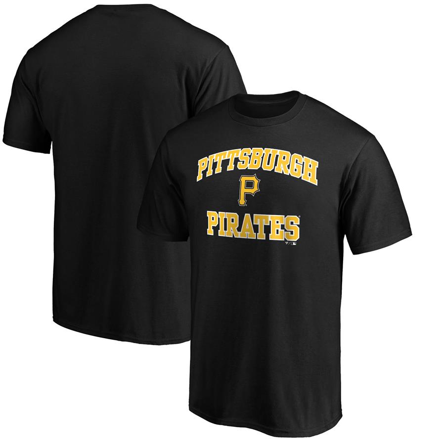 Pittsburgh Pirates Fanatics Branded Team Heart & Soul T-Shirt - Black