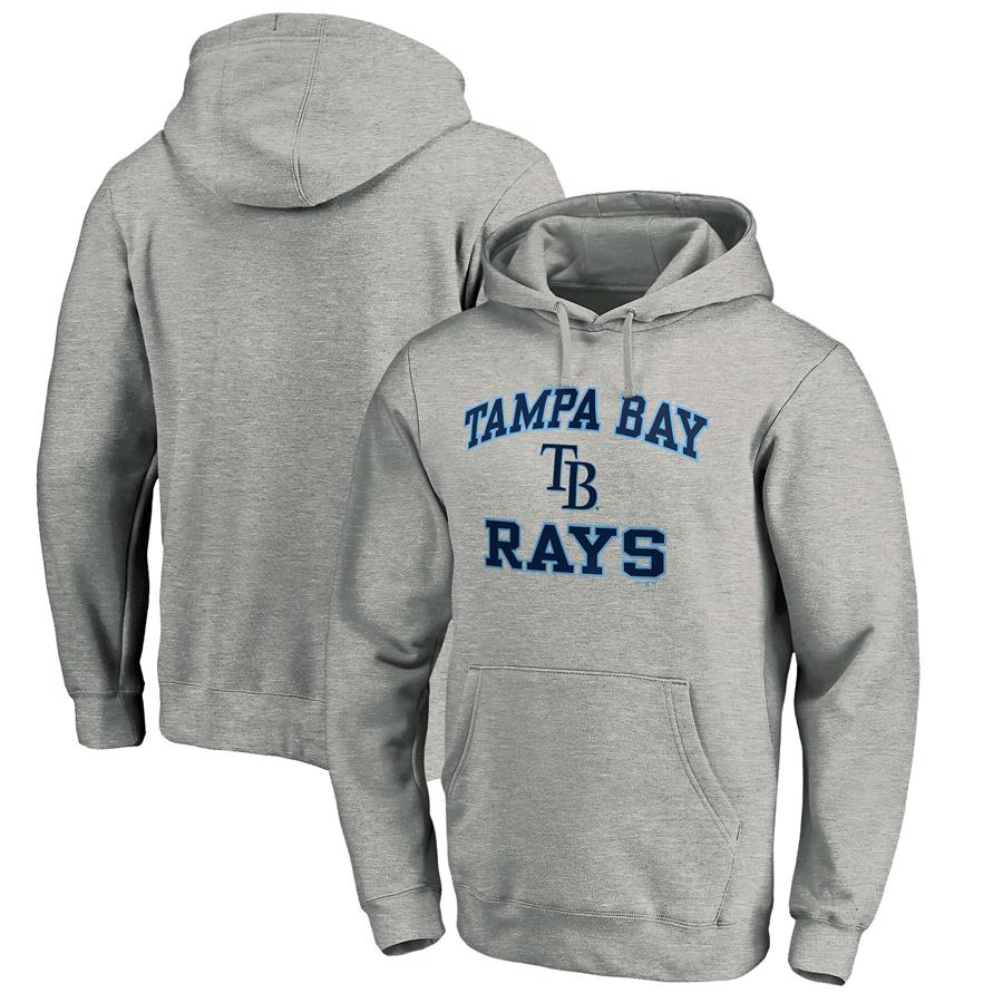 Худи Tampa Bay Rays Fanatics Branded Heart & Soul (серый меланж)