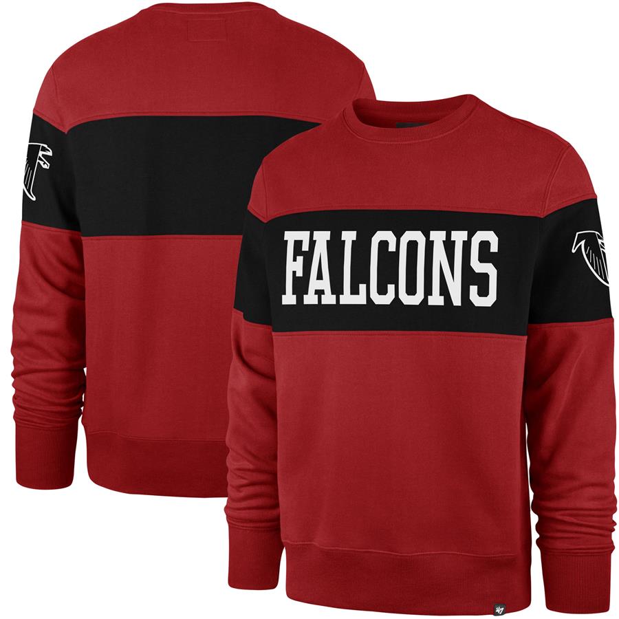 Atlanta Falcons '47 Interstate Throwback Sweatshirt - Red