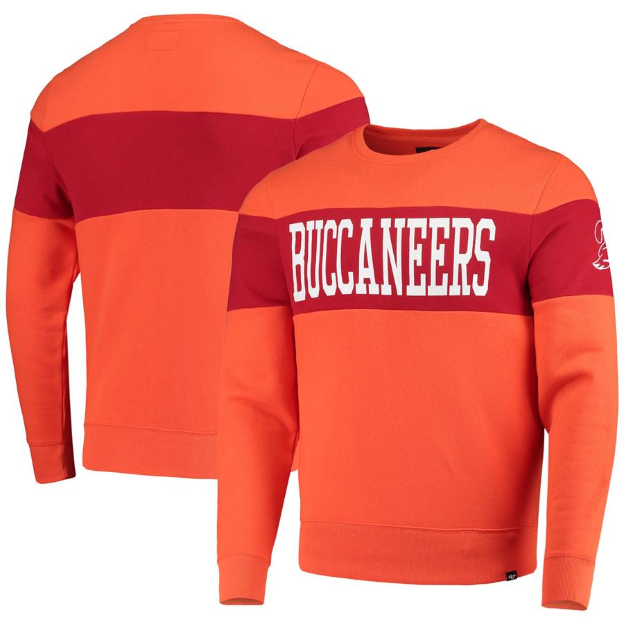Tampa Bay Buccaneers '47 Interstate Throwback Sweatshirt - Orange