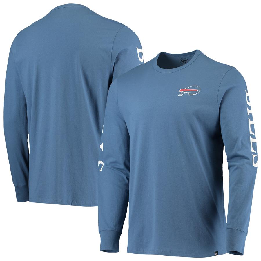 Buffalo Bills '47 Franklin Long Sleeve T-Shirt - Royal