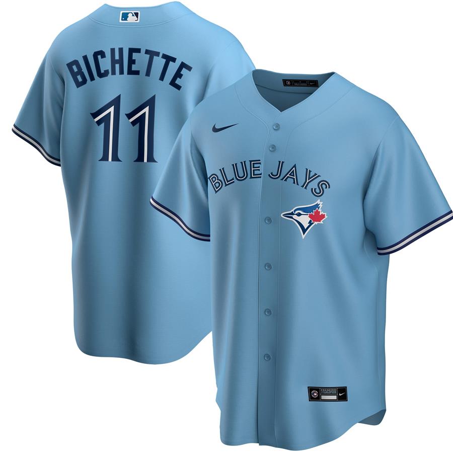 Bo Bichette Toronto Blue Jays Nike Alternate Replica Player Name Jersey - Powder Blue