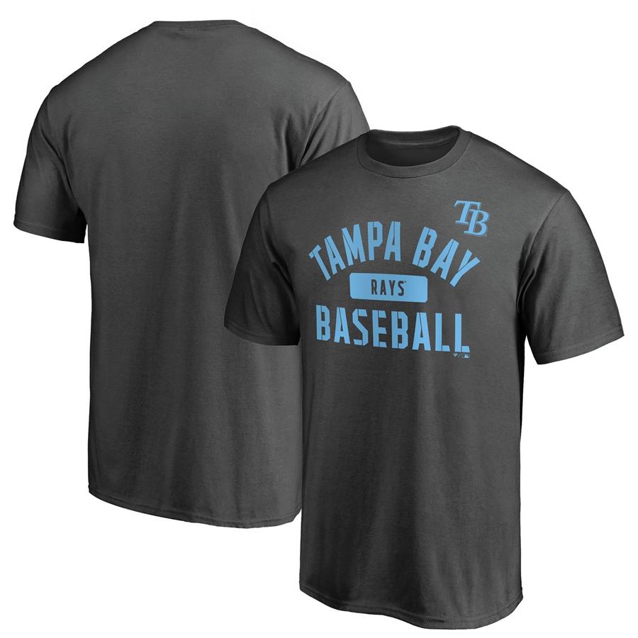 Футболка Tampa Bay Rays Fanatics Branded Iconic Primary Pill (тёмно-серый)