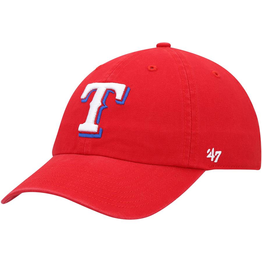 Texas Rangers '47 Alternate Clean Up Adjustable Hat - Red