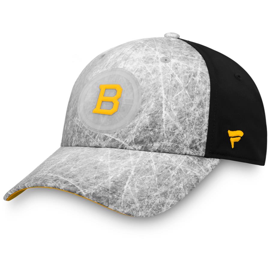 Boston Bruins Fanatics Branded Ice Field Flex Hat - Gray