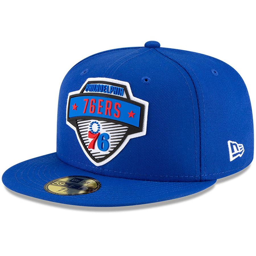 Philadelphia 76ers New Era 2020 Tip Off 59FIFTY Fitted Hat - Blue