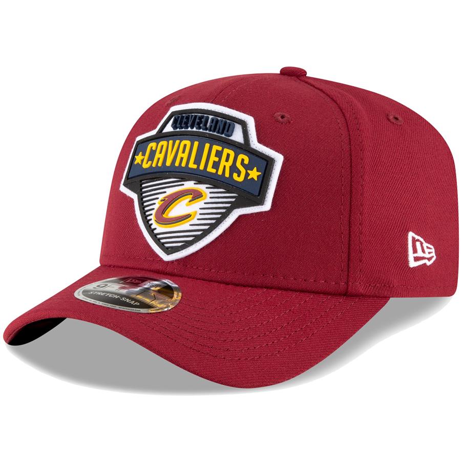 Cleveland Cavaliers New Era 2020 Tip Off 9FIFTY Snapback Hat - Wine
