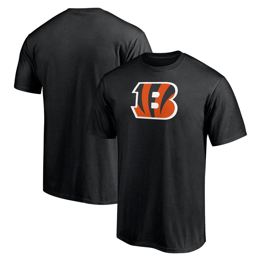 Cincinnati Bengals Fanatics Branded Primary Logo T-Shirt - Black