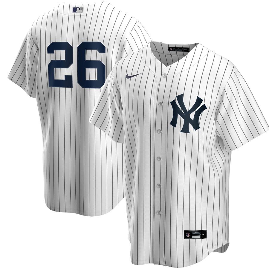DJ LeMahieu New York Yankees Nike Home Replica Player Name Jersey - White