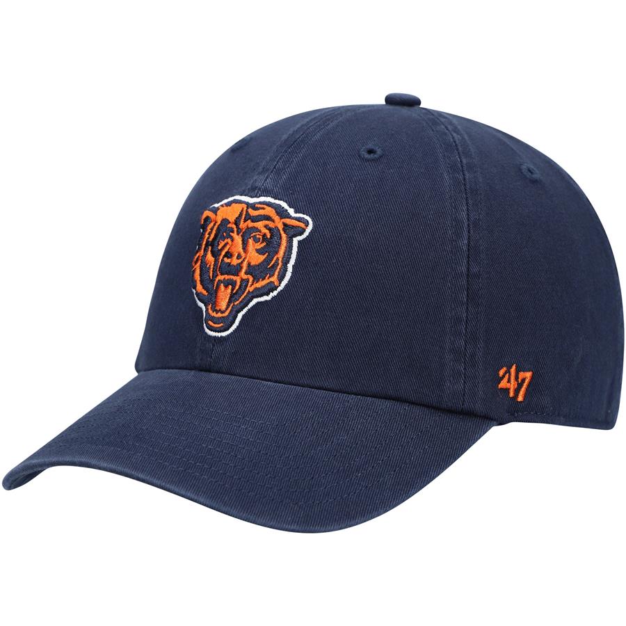 Chicago Bears '47 Primary Alternate Logo Clean Up Adjustable Hat - Navy