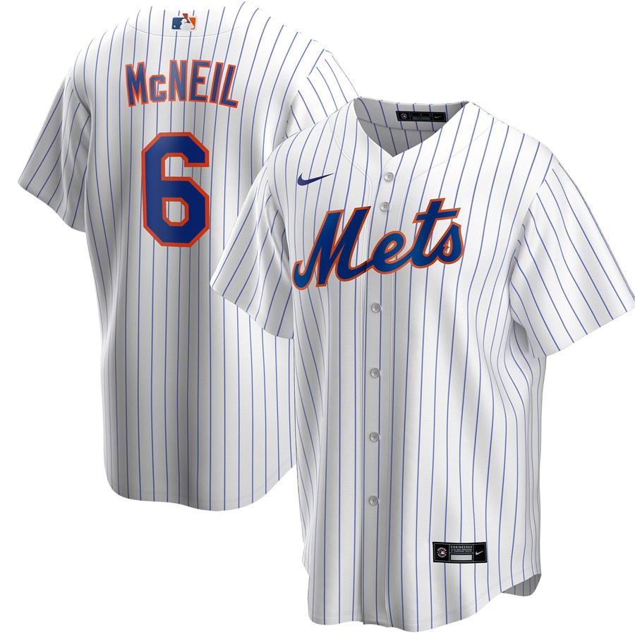 Jeff McNeil New York Mets Nike Home Replica Player Name Jersey - White