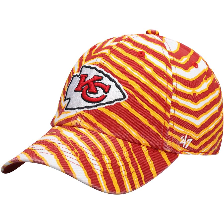 Kansas City Chiefs '47 Zubaz Clean Up Adjustable Hat - Red