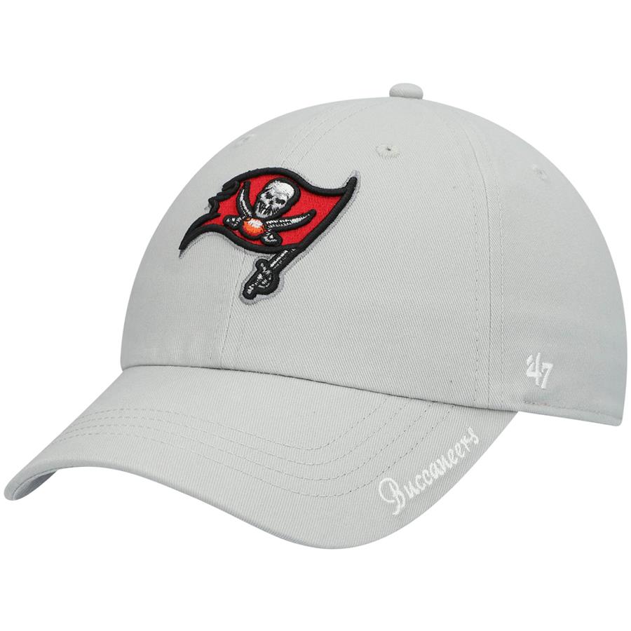 Tampa Bay Buccaneers '47 Women's Miata Clean Up Primary Adjustable Hat - Pewter