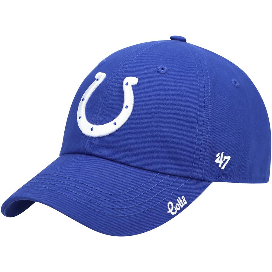 Indianapolis Colts '47 Women's Miata Clean Up Primary Adjustable Hat - Royal