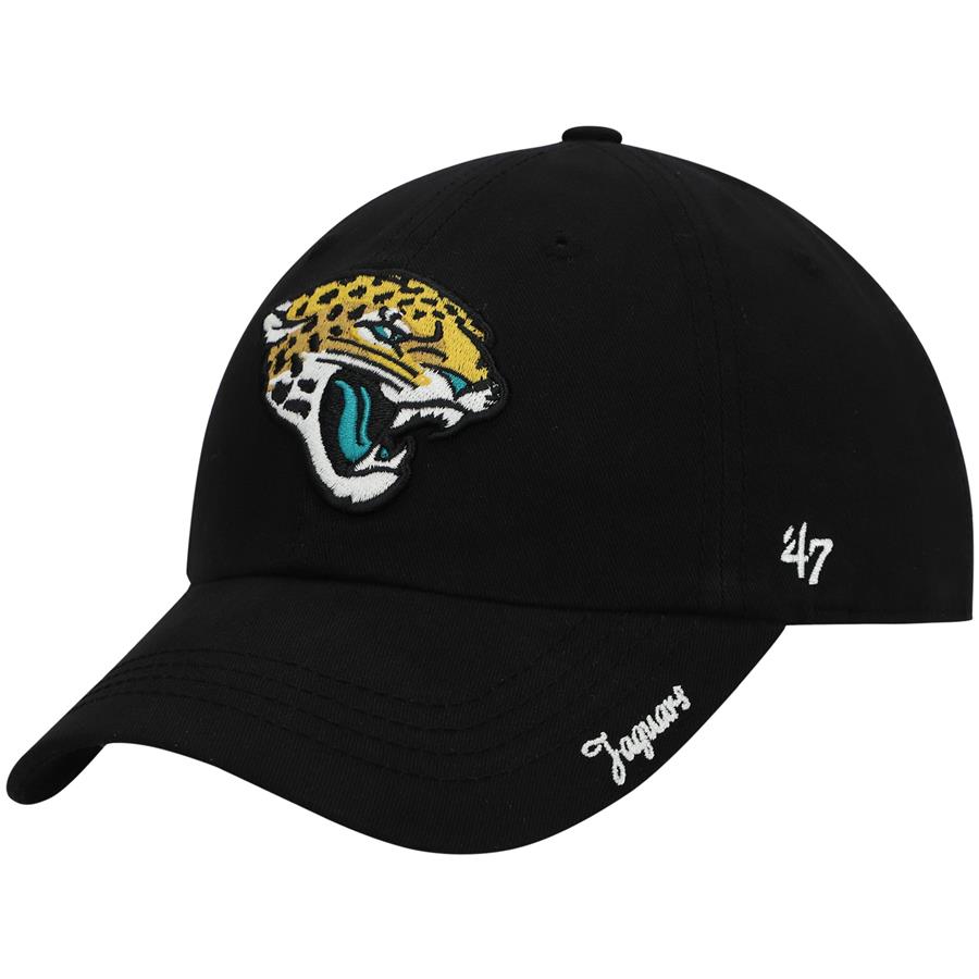 Jacksonville Jaguars '47 Women's Miata Clean Up Primary Adjustable Hat - Black