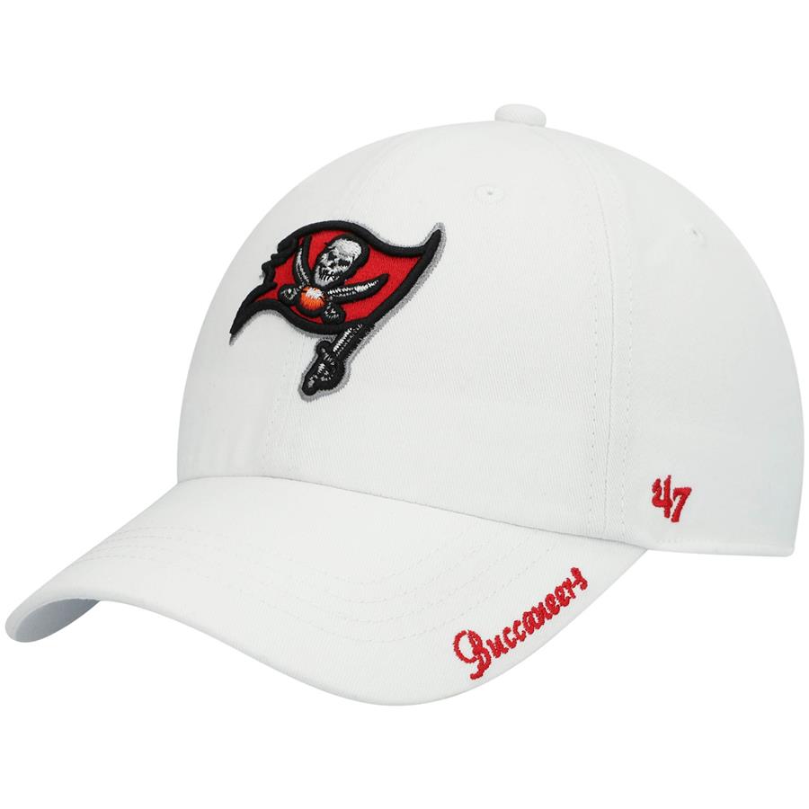 Tampa Bay Buccaneers '47 Women's Miata Clean Up Logo Adjustable Hat - White