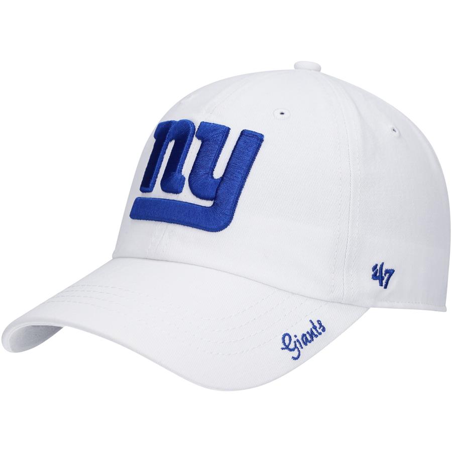 New York Giants '47 Women's Miata Clean Up Logo Adjustable Hat - White