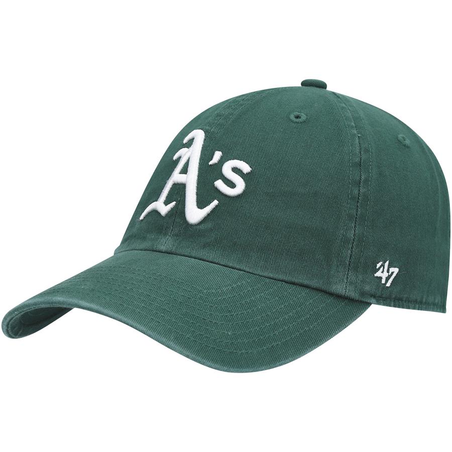 Oakland Athletics '47 Heritage Clean Up Adjustable Hat - Green
