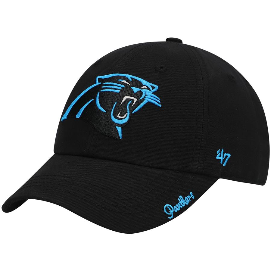 Carolina Panthers '47 Women's Miata Clean Up Secondary Adjustable Hat - Black