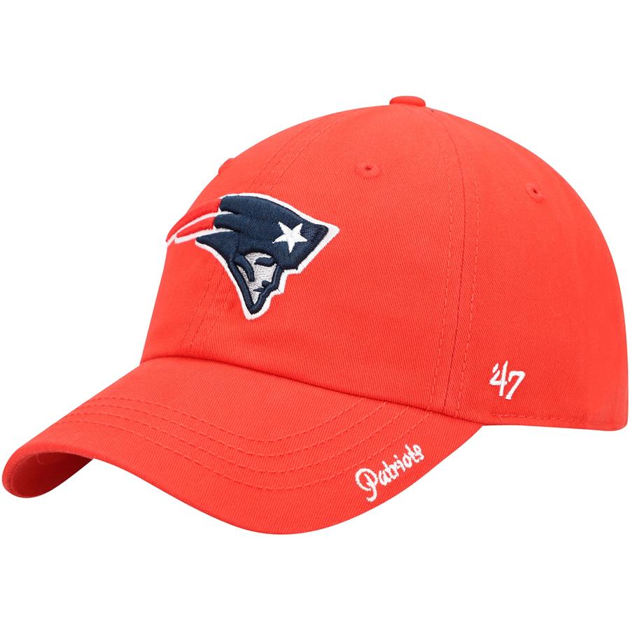 New England Patriots '47 Women's Miata Clean Up Secondary Adjustable Hat - Red