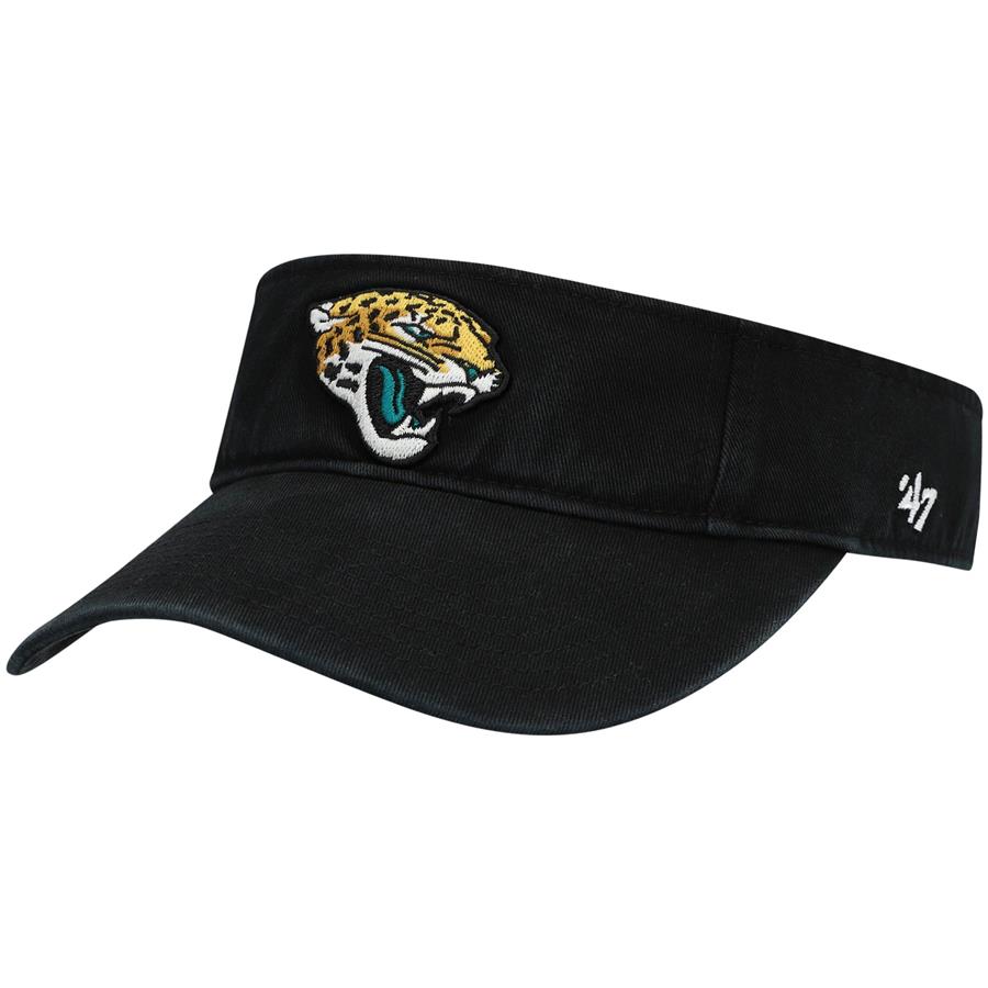 Jacksonville Jaguars '47 Clean Up Visor - Black